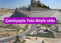 Büyükşehir'den Ulaşıma Nefes:Çamlıyayla Yolunu Genişletti