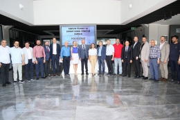 Kızıltan, MTOSB Yönetimini Ziyaret Etti: 