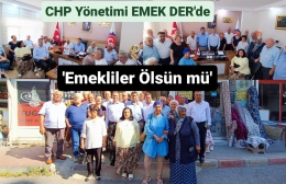 CHP Başkanı Varal ve Yönetimi TÜM EMEK DER'i Ziyaret Etti