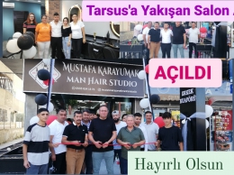 Mustafa Karayumak Man Hair Studio Tarsus'ta Açıldı