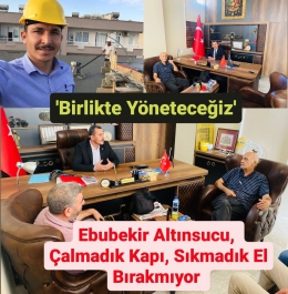 AK Parti Belediye Başkan Adayı Bekir Altınsucu: “Gelin Birlikte Yönetelim”