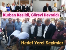 İlker Uyar, AK Parti Başkanlık Bayrağını Teslim Aldı