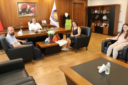 Mersin Sinema Ofisi TSO Başkanı Koçak'ı Ziyaret etti