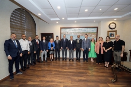 Türkiye Barolar Birliği Başkanı Sağkan, Mersin Büyükşehir'de
