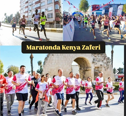  16. Tarsus Maratonu'nda Dolarları Yine Kenyalılar Aldı