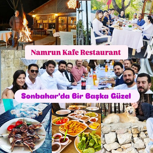 Çamlıyayla Namrun Kafe Restaurant Sonbaharda da Halkın Gözdesi