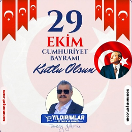 İş İnsanı Tuncay Yıldırım Cumhuriyet Bayramı'nı Kutladı