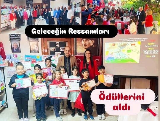 TARDOBDER’in Yarışmasında Geleceğin Ressamları Ödüllerini Aldı
