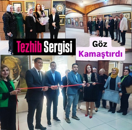 Tarsus'ta Açılan Tezhip Sergisi Göz Kamaştırdı