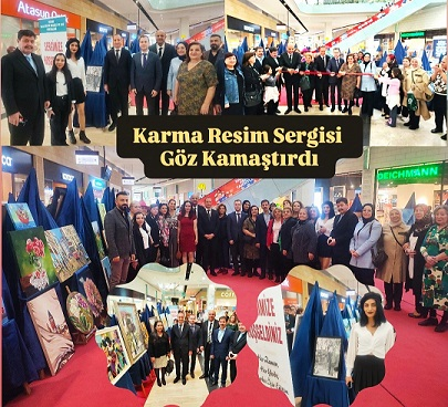 Tarsus'ta Öğretmenler Günü Karma Resim Sergisi Açıldı 