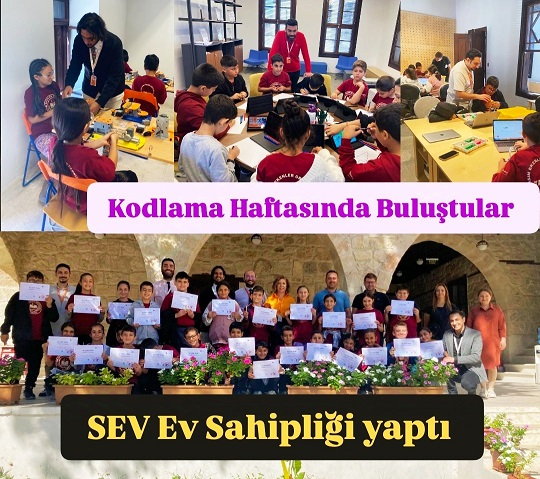 TARSUS SEV, AVRUPA KODLAMA HAFTASI’NA EV SAHİPLİĞİ YAPTI