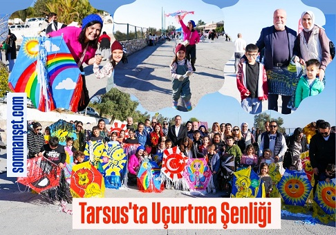 Tarsus Belediyesi'nden Uçurtma Şenliği