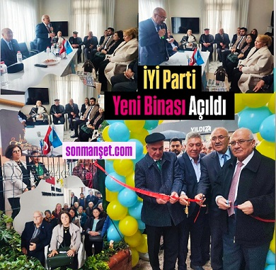 İYİ Parti Tarsus İlçe Teşkilatı Yeni Binası Törenle Açıldı