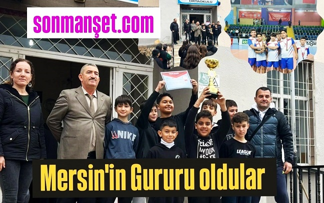 Tarsus Şampiyonu Cumhuriyet ortaokulu Bölge Finallerine hazırlanıyor 