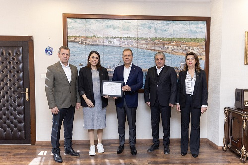 Mersin Büyükşehir'e TS EN ISO 50001 Enerji Yönetim Sistemi Belgesi 