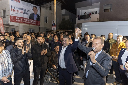 Seçer, Mezitli Adayı Tuncer İle Seymenli Mahallesinde Coştu