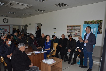 Büyükşehir'den Emeklilere Emekliler Evi'nde Sağlık Etkinliği