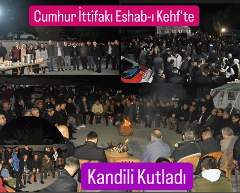 Cumhur İttifakı Tarsus'ta Miraç Kandilini Eshab-ı Kehf’te kutladı