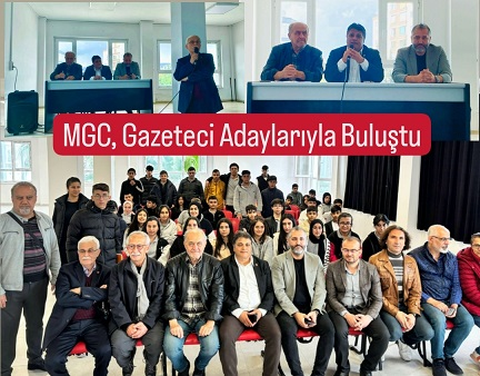 MGC, Gazeteci Adaylarıyla Söyleşi Yaptı