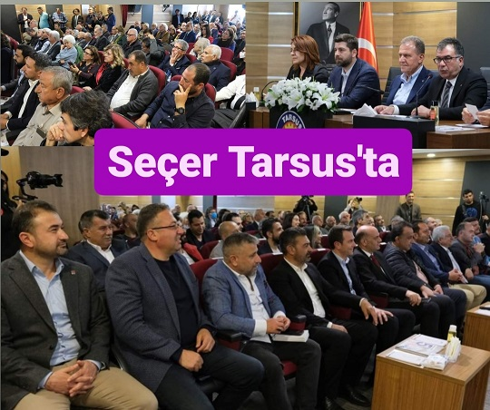 Vahap Seçer, Tarsus'ta Projelerini Anlattı