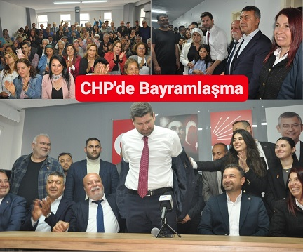 Tarsus CHP'de Bayramlaşma Coşkusu
