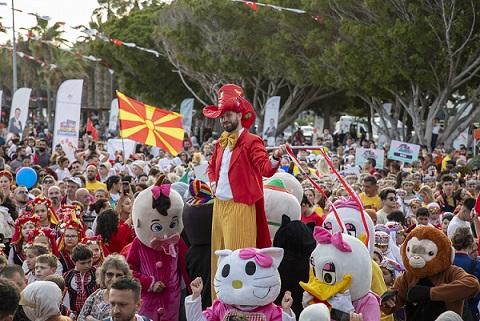 Büyükşehir Dünya Çocuklarını Mersin'de Buluşturdu