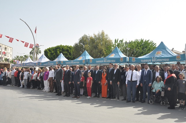 23 Nisan Tarsus’ta Coşkulu törenlerle kutlandı