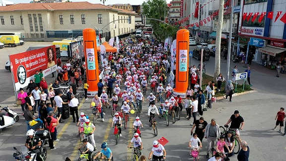 Uluslararası Çocuk Festivali Tarsus Bisiklet Şenliğiyle Bitti