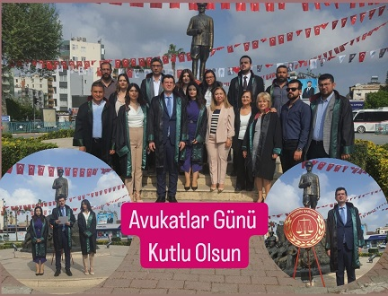 Avukatlar Günü Tarsus'ta da Kutlandı