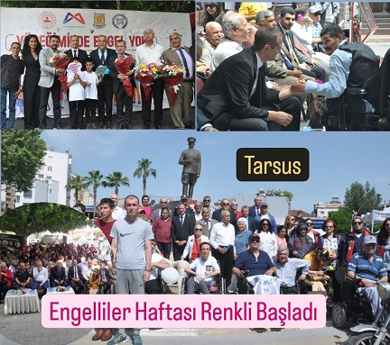 Tarsus’ta Engelliler Haftası Etkinlikleri Coşkulu Başladı