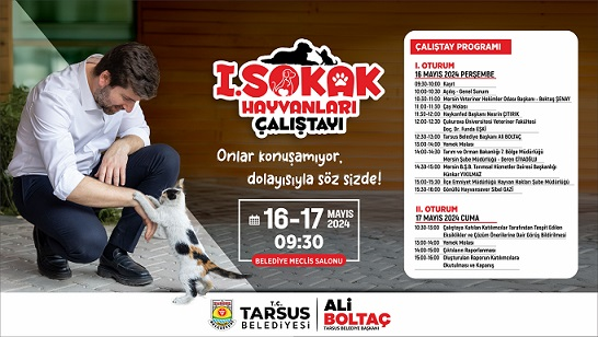 Tarsus Belediyesi Sokak Hayvanları Çalıştayı Düzenledi
