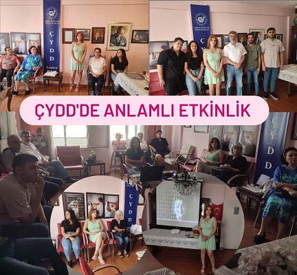ÇYDD Tarsus Şubesi'nde Türkan Saylan ve 19 Mayıs'ı Anma Etkinliği Yapıldı