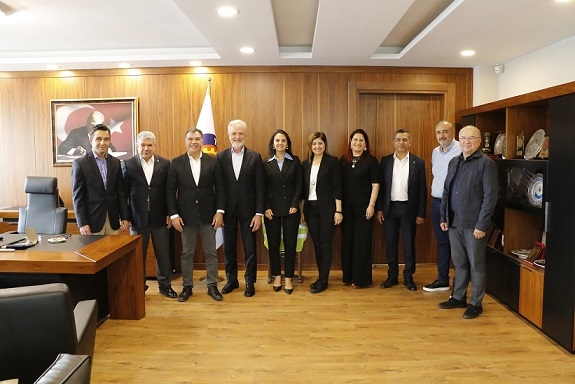 İskenderun TSO Heyeti Tarsus TSO'yu Ziyaret Etti  