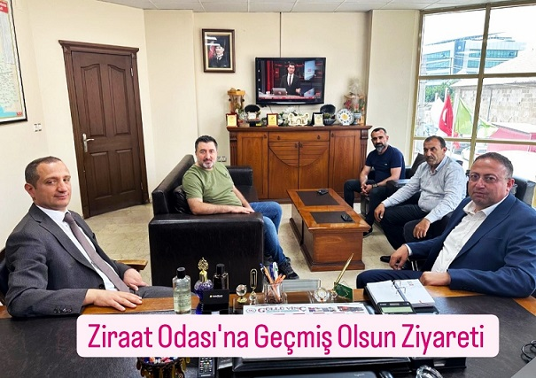 Kaymakam Akyüz'den Ziraat Odası'na 