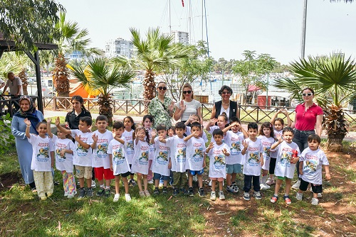 Büyükşehir'den Miniklere Temiz Denizin Önemi Anlatıldı