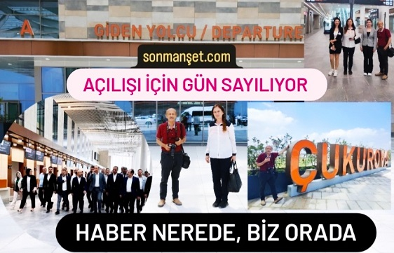 Ulaştırma Bakan Yardımcısı Çukurova Havaalanını İnceledi