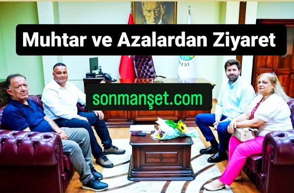 Şehitler Tepesi Muhtar ve Azaları Boltaç'ı Ziyaret Etti