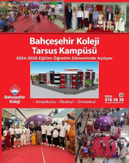 BAHÇEŞEHİR Koleji Tarsus Kampüsü Açıldı