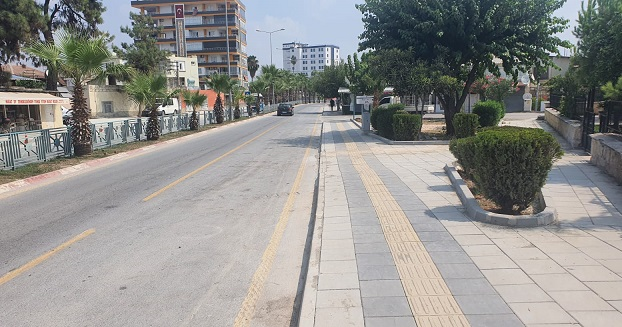 Büyükşehir Tarsus'ta Kaldırım Yenilemede Hız Kesmiyor