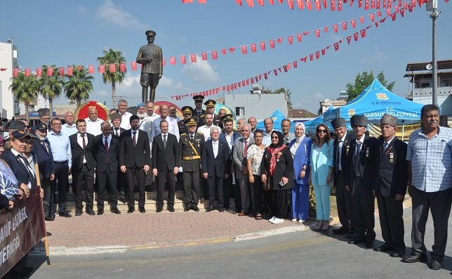 Tarsus'ta 30 Ağustos Zafer Bayramı Coşkuyla Kutlandı
