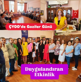 ÇYDD Tarsus Şubesi’nden Gaziler Günü Etkinliği