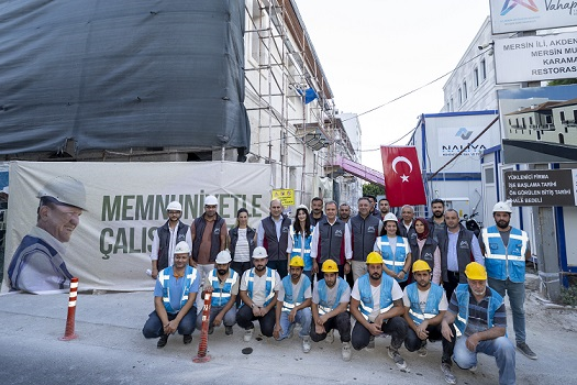 Seçer, Karamancılar Konağında Çalışmaları İnceledi
