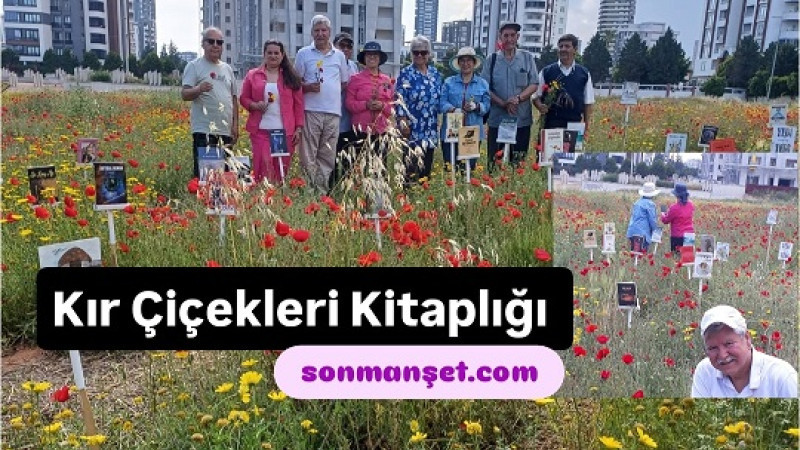 Mersin Şair ve Yazarlardan “Kır Çiçekleri Kitaplığı”