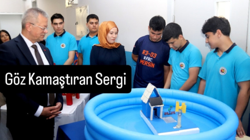 Mersin OSB'de Üreten Gençlik ve Ürün Sergisi Göz Kamaştırdı