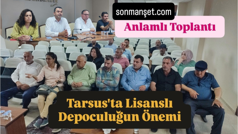 TMO Bölge Müdürü, Ziraat Odası Başkanı, lisanslı depocular ve Üreticiler bir araya geldi