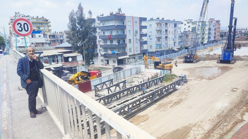 Tarsus'un İnci Gerdanlığı  Sunay Atilla Üst Geçidi Tarih Oldu