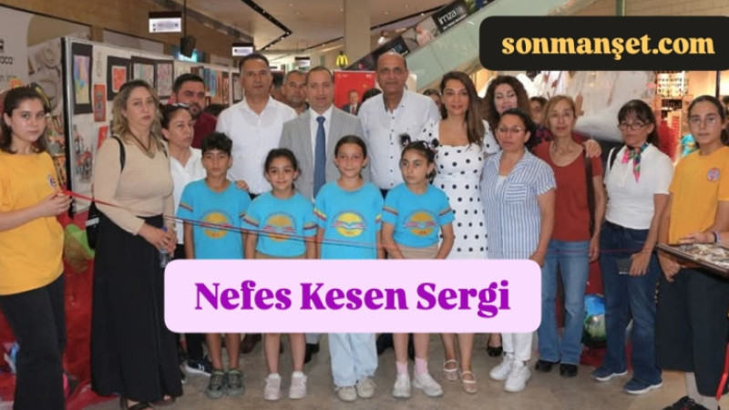 Tarsus Milli Eğitim Müdürlüğü'nün Yıl Sonu Sergisi Nefes kesti