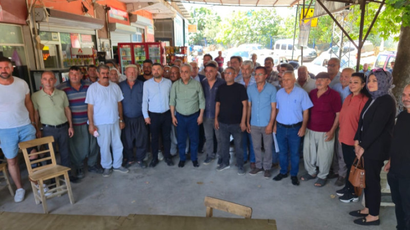 CHP Tarsus İlçe Yönetimi Köy Ziyaretlerini Yoğunlaştırdı 