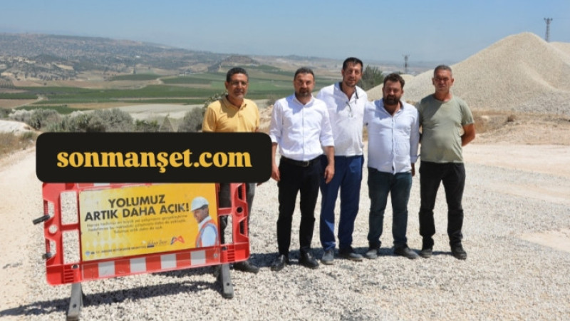 Mersin Büyükşehir Bolatlı ve Dadalı arasında Asfalt Çalışması Yaptı 