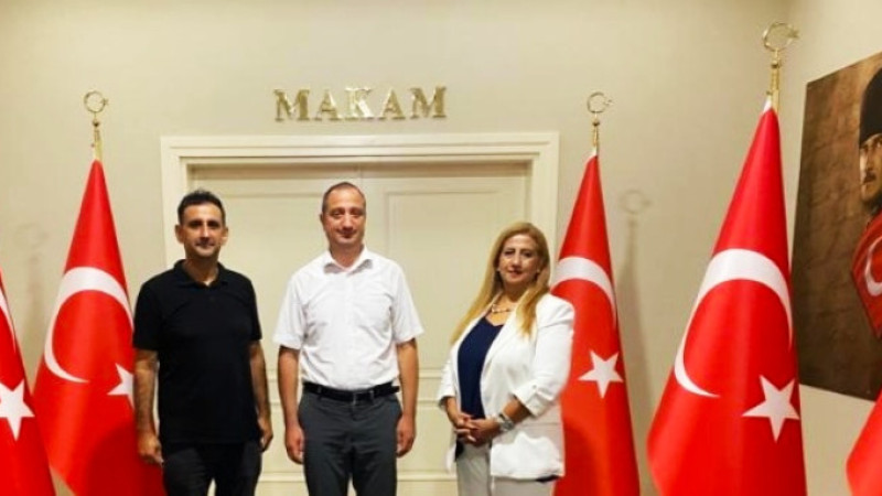 Bölgesel Kalkınma Gündemiyle Saydanoğlu'dan Kaymakam Akyüz'e Ziyaret